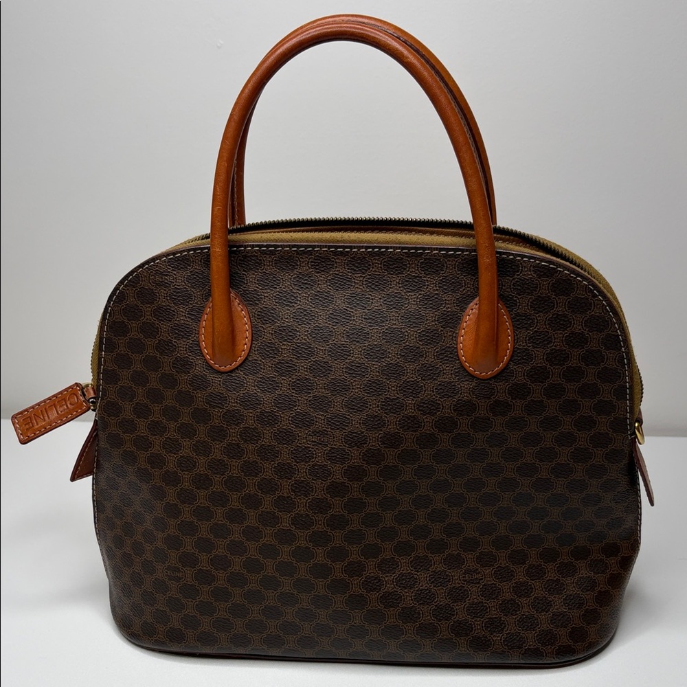 Celine Macadam Dome Satchel